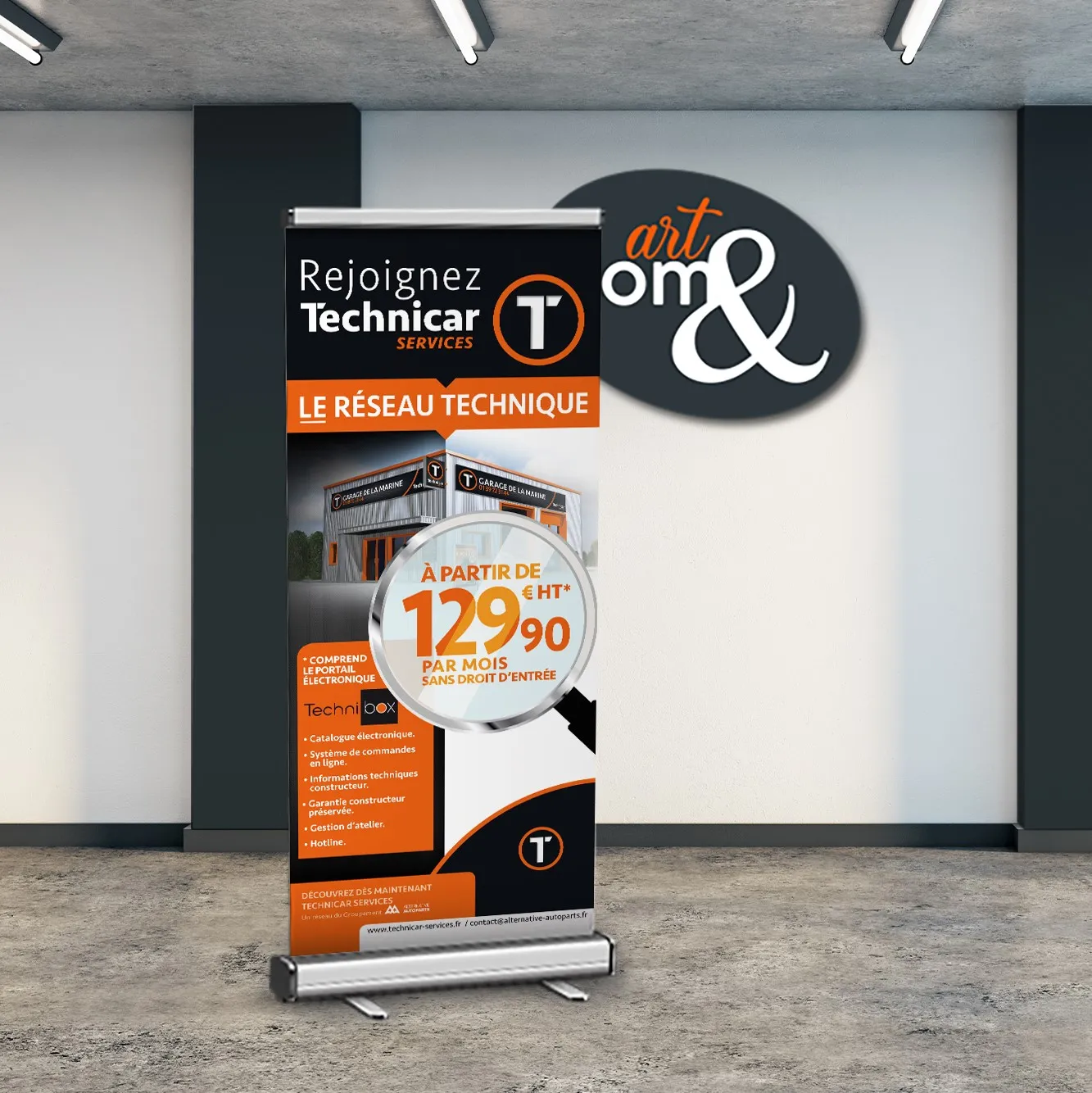 Roll up présentatif